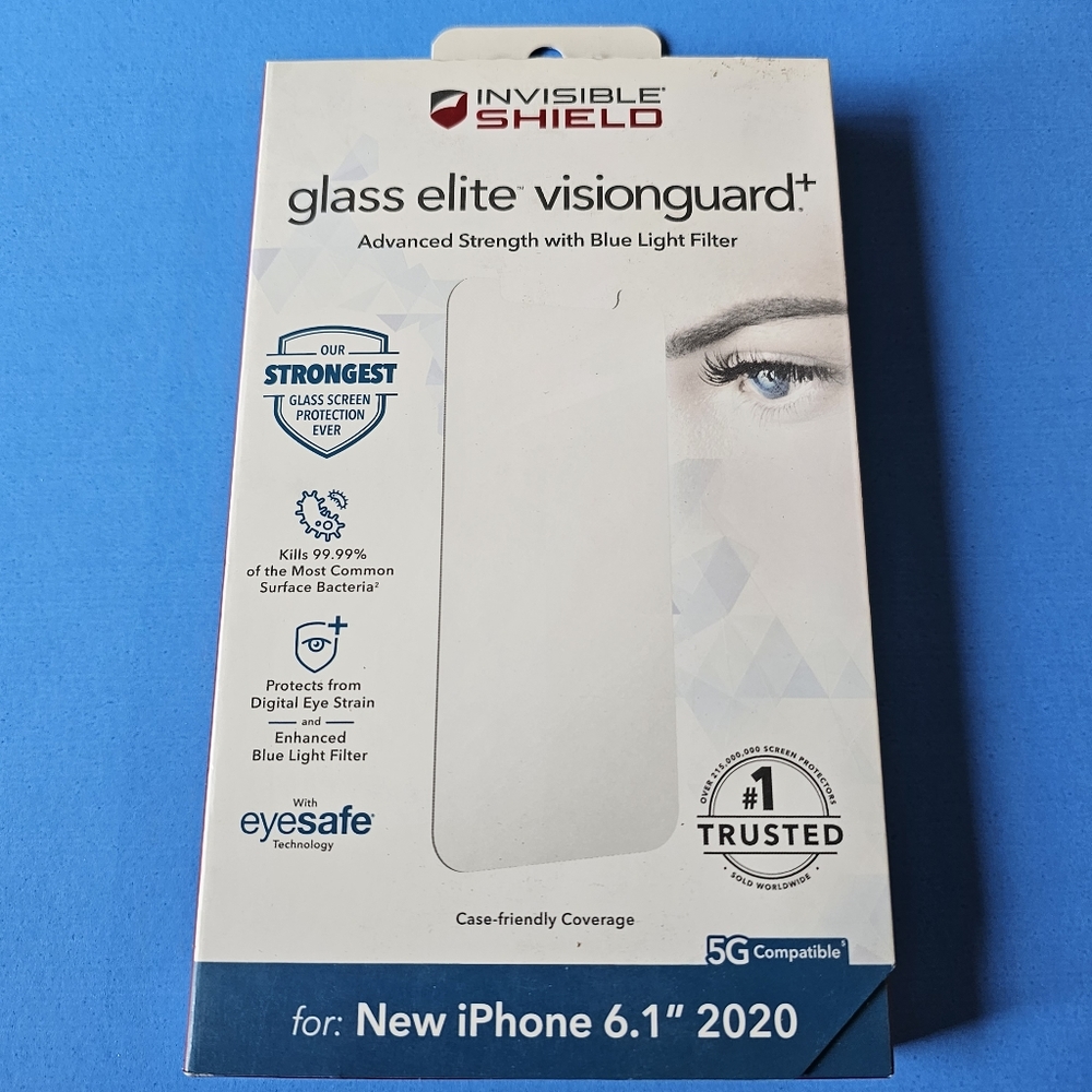 iPhone 12 & 12 Pro - ZAGG Glass Elite Visionguard+ Screen Protector